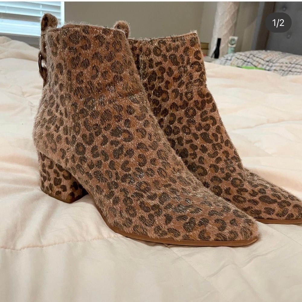 Leopard Booties